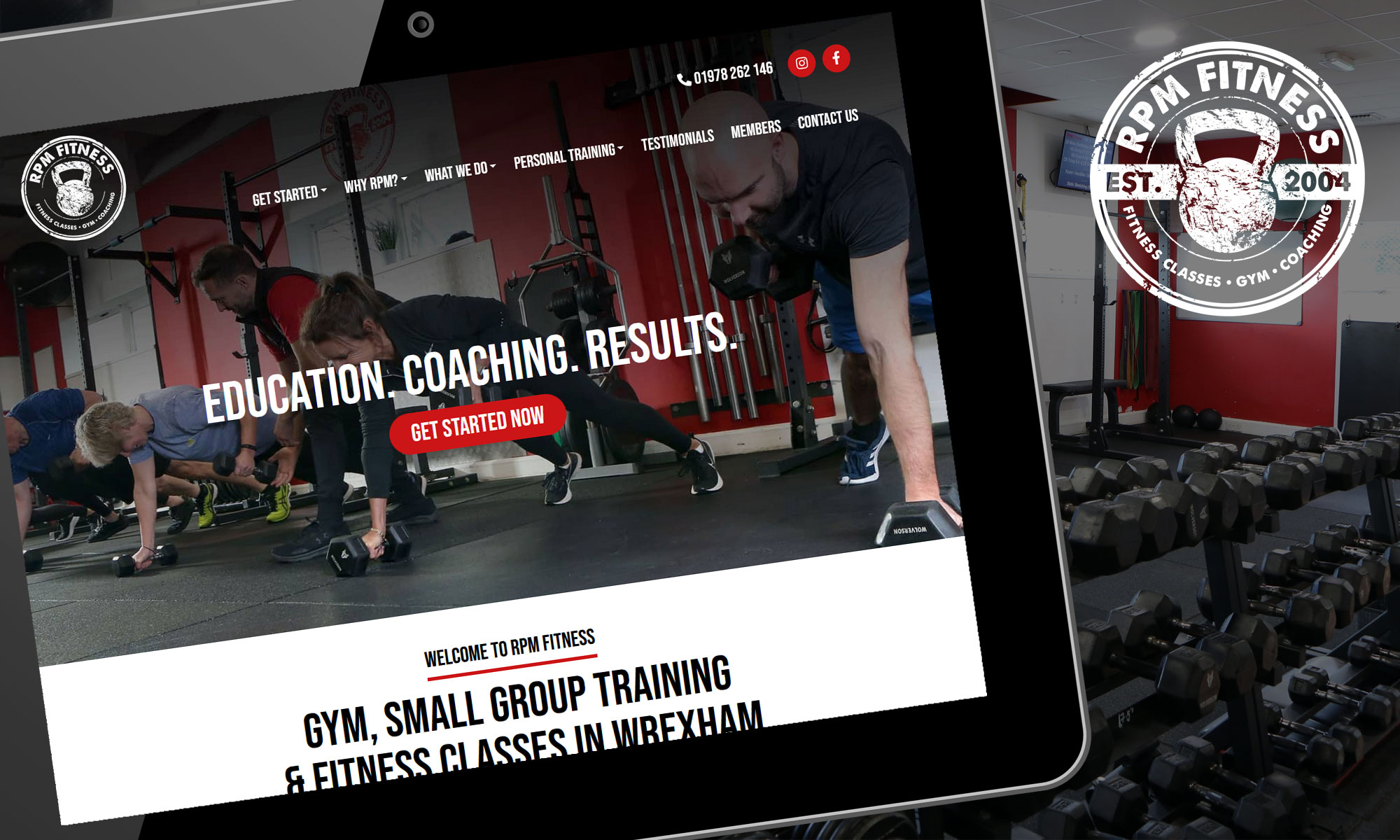 RPM Fitness website